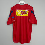 Shop 2004/05 TIBURONES ROJOS VERACRUZ HOME SHIRT (L) JOMA, classic football shirts, vintage football shirts & retro soccer jerseys at Cult Kits
