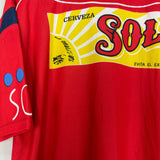 Shop 2004/05 TIBURONES ROJOS VERACRUZ HOME SHIRT (L) JOMA, classic football shirts, vintage football shirts & retro soccer jerseys at Cult Kits