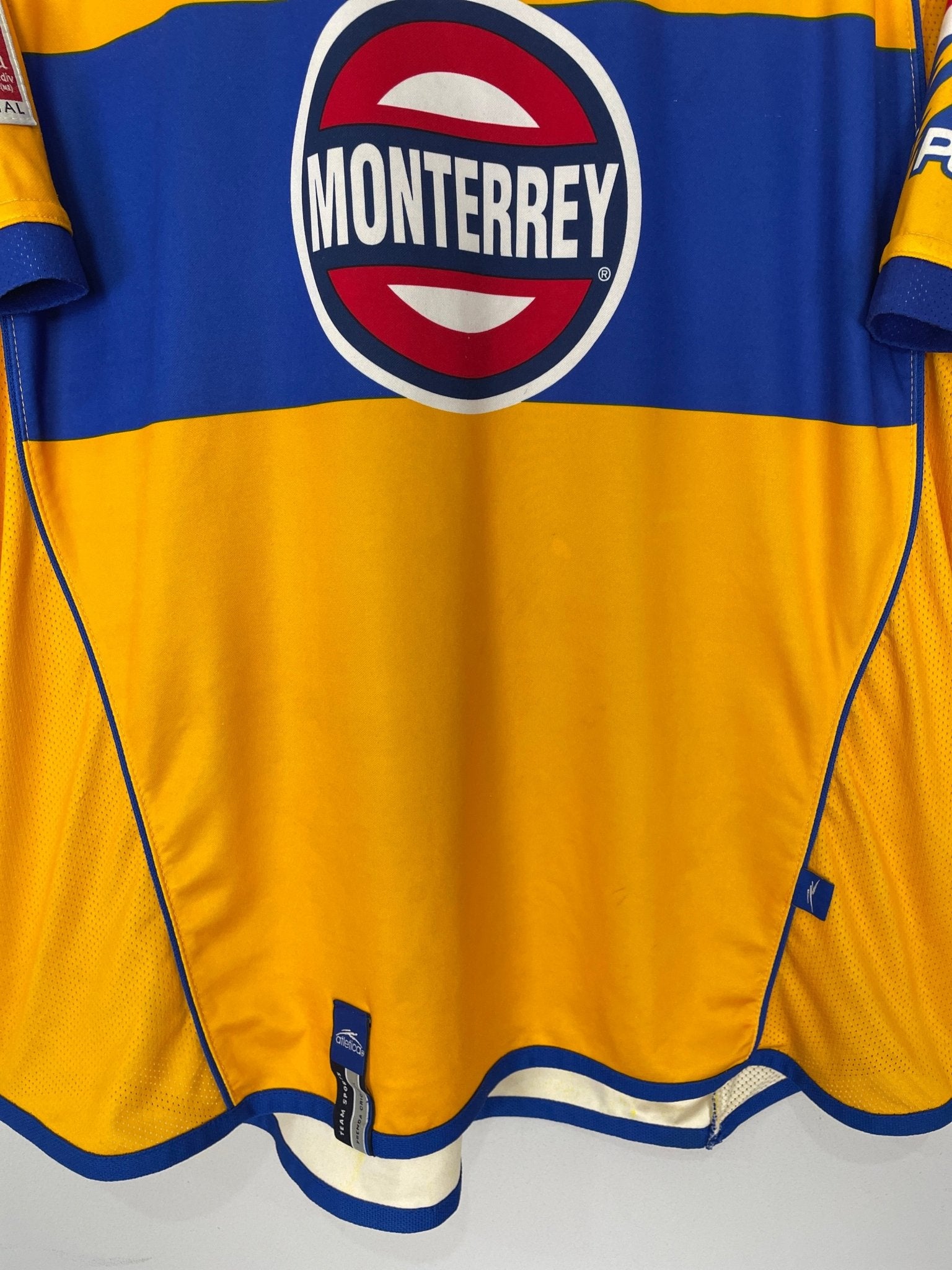 Shop 2004/05 TIGRES HOME SHIRT (L) ATLETICA, classic football shirts, vintage football shirts & retro soccer jerseys at Cult Kits