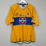 Shop 2004/05 TIGRES HOME SHIRT (L) ATLETICA, classic football shirts, vintage football shirts & retro soccer jerseys at Cult Kits