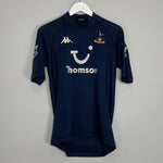 Shop 2004/05 TOTTENHAM DEFOE #18 AWAY SHIRT (M) KAPPA, classic football shirts, vintage football shirts & retro soccer jerseys at Cult Kits