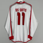 Shop 2004/05 TUNISIA DOS SANTOS #11 L/S HOME SHIRT (XL) PUMA, classic football shirts, vintage football shirts & retro soccer jerseys at Cult Kits