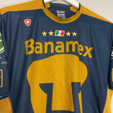 Shop 2004/05 UNAM PUMAS AWAY SHIRT (L) LOTTO, classic football shirts, vintage football shirts & retro soccer jerseys at Cult Kits
