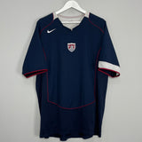 Shop 2004/05 USA AWAY SHIRT (XL) NIKE, classic football shirts, vintage football shirts & retro soccer jerseys at Cult Kits