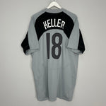Shop 2004/05 USA KELLER #18 GK SHIRT (XXL) NIKE, classic football shirts, vintage football shirts & retro soccer jerseys at Cult Kits