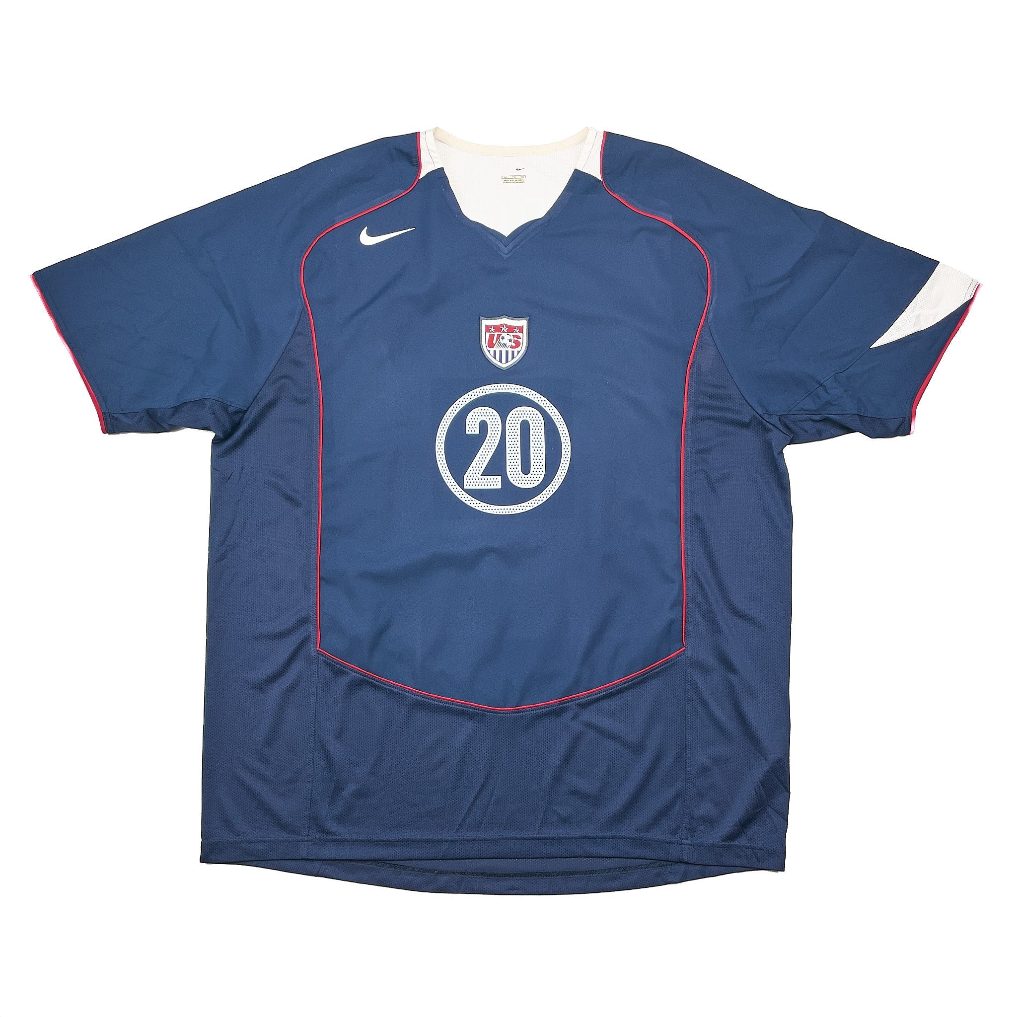 Buy 2004/05 USA McBride 20 Away Shirt (XXL) Nike ~ Free worldwide shipping available ~ Authentic Vintage Football Shirts from Cult Kits