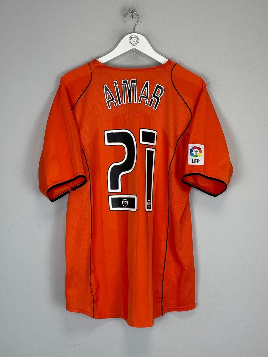 Order 2004/05 VALENCIA AIMAR #21 AWAY SHIRT (L) NIKE – Cult Kits