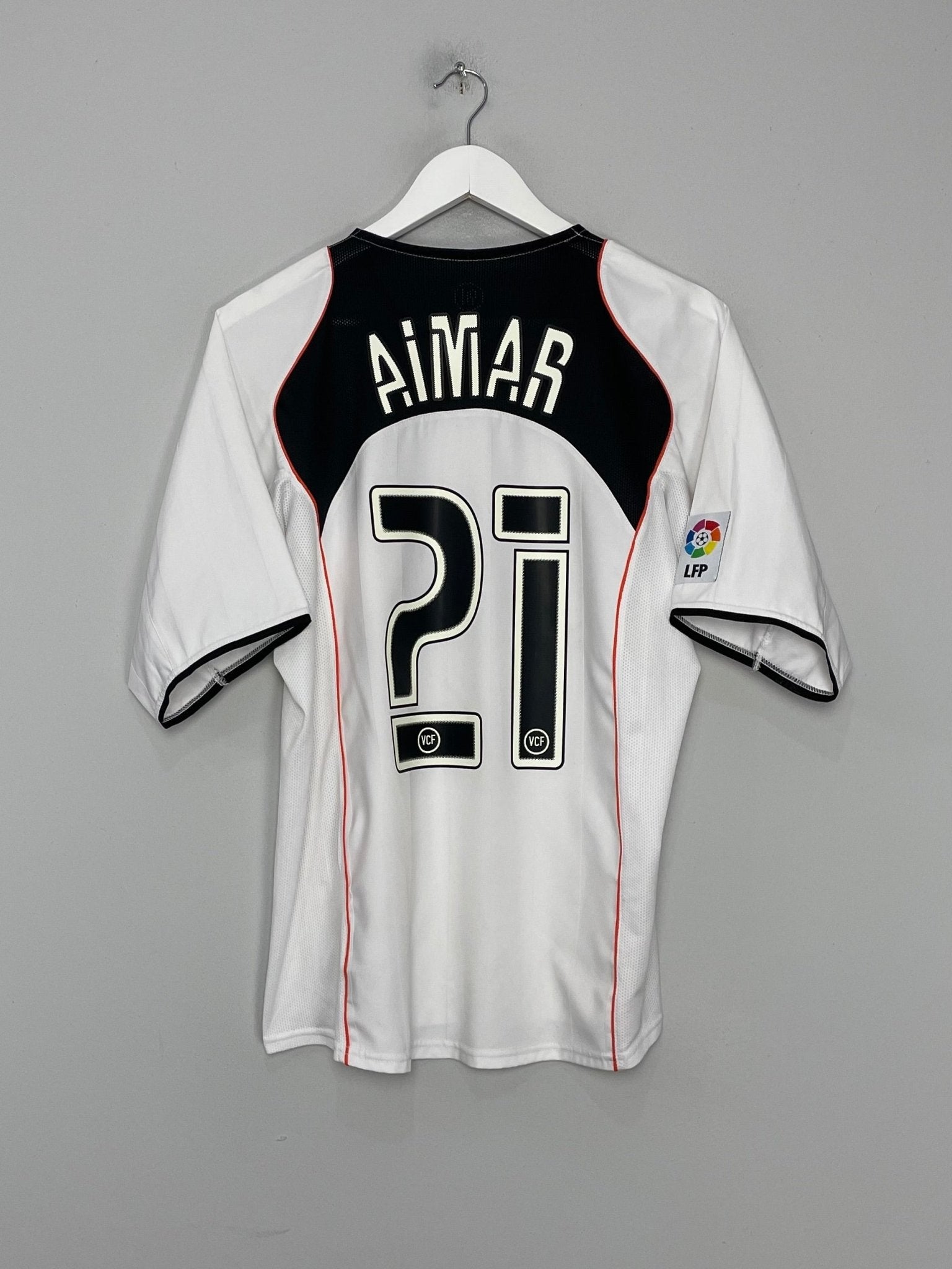 2004/05 VALENCIA AIMAR #21 HOME SHIRT (M) NIKE – Cult Kits