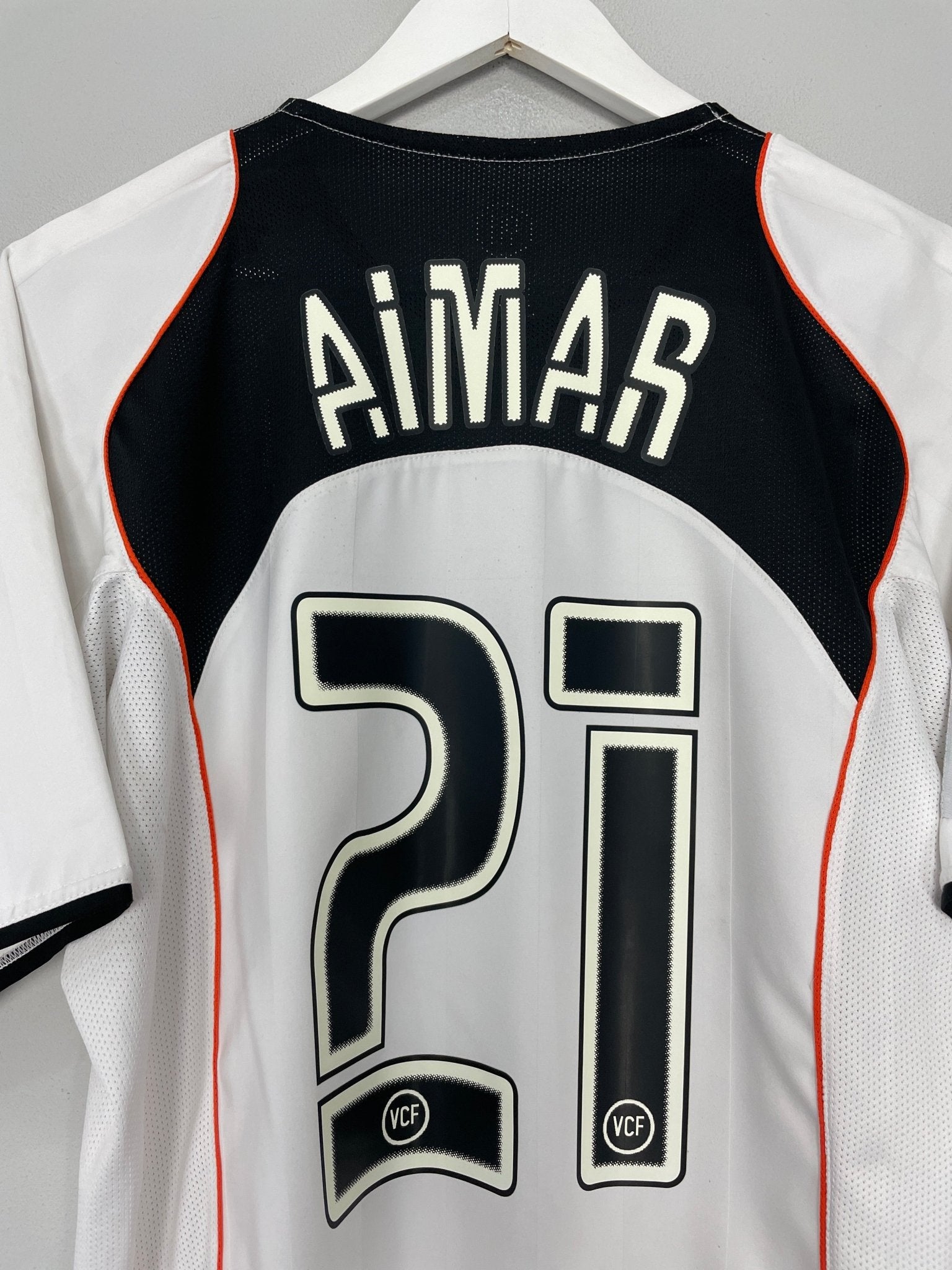 2004/05 VALENCIA AIMAR #21 HOME SHIRT (M) NIKE – Cult Kits