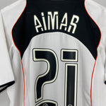 Shop 2004/05 VALENCIA AIMAR #21 HOME SHIRT (M) NIKE, classic football shirts, vintage football shirts & retro soccer jerseys at Cult Kits