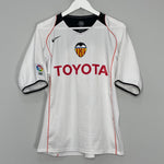 Shop 2004/05 VALENCIA AIMAR #21 HOME SHIRT (M) NIKE, classic football shirts, vintage football shirts & retro soccer jerseys at Cult Kits