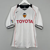 Shop 2004/05 VALENCIA AIMAR #21 HOME SHIRT (M) NIKE, classic football shirts, vintage football shirts & retro soccer jerseys at Cult Kits