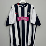Shop 2004/05 WEST BROM HOME SHIRT (XXXL) DIADORA, classic football shirts, vintage football shirts & retro soccer jerseys at Cult Kits