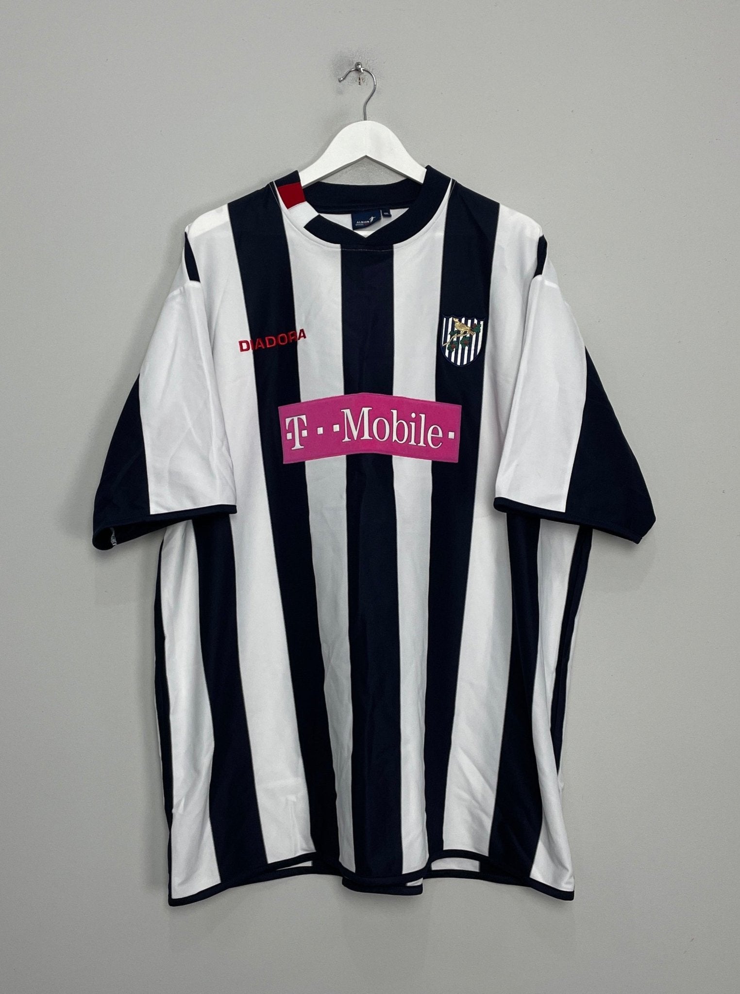 Shop 2004/05 WEST BROM HOME SHIRT (XXXL) DIADORA, classic football shirts, vintage football shirts & retro soccer jerseys at Cult Kits