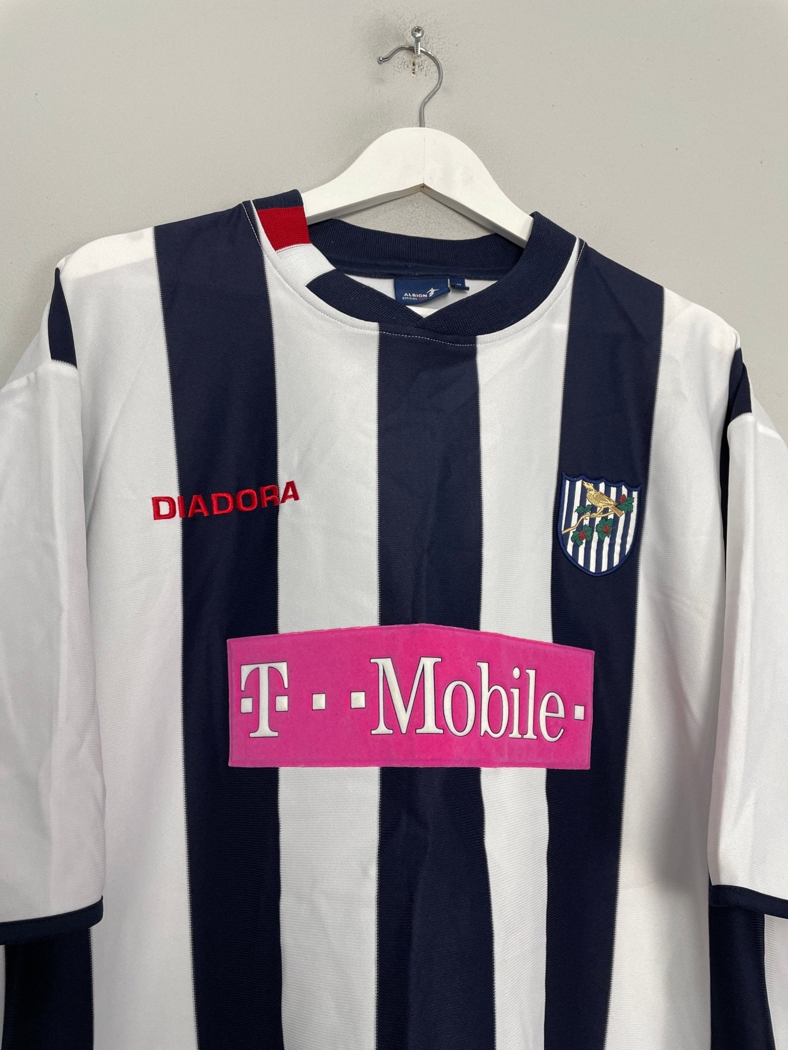 Shop 2004/05 WEST BROM HOME SHIRT (XXXL) DIADORA, classic football shirts, vintage football shirts & retro soccer jerseys at Cult Kits