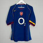 Shop 2004/06 ARSENAL HENRY #14 AWAY SHIRT (L) NIKE, classic football shirts, vintage football shirts & retro soccer jerseys at Cult Kits