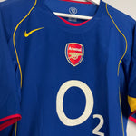 Shop 2004/06 ARSENAL HENRY #14 AWAY SHIRT (L) NIKE, classic football shirts, vintage football shirts & retro soccer jerseys at Cult Kits