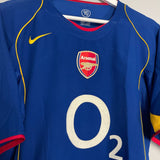 Shop 2004/06 ARSENAL HENRY #14 AWAY SHIRT (L) NIKE, classic football shirts, vintage football shirts & retro soccer jerseys at Cult Kits