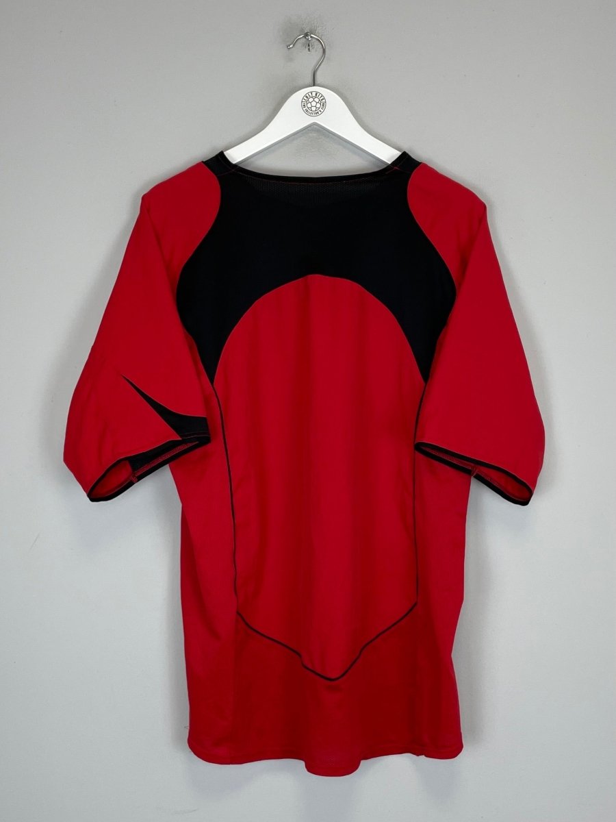 2004/06 BELGIUM HOME SHIRT (XL) NIKE - Cult Kits - XL - Buy Vintage Football Shirts, Authentic Retro Football Shirts For Sale, Classic Football Shirts & Soccer Jersey