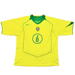 Buy 2004/06 Brazil R.Carlos 6 Home Shirt (XL) Nike ~ Free worldwide shipping ~ Authentic Vintage Football Shirts from Cult Kits