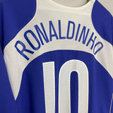 Shop 2004/06 BRAZIL RONALDINHO #10 AWAY SHIRT (XXXL) NIKE, classic football shirts, vintage football shirts & retro soccer jerseys at Cult Kits