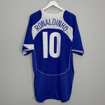 Shop 2004/06 BRAZIL RONALDINHO #10 AWAY SHIRT (XXXL) NIKE, classic football shirts, vintage football shirts & retro soccer jerseys at Cult Kits