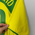 Shop 2004/06 BRAZIL RONALDINHO #10 HOME SHIRT (L) NIKE, classic football shirts, vintage football shirts & retro soccer jerseys at Cult Kits