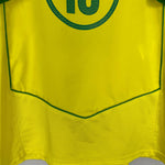 Shop 2004/06 BRAZIL RONALDINHO #10 HOME SHIRT (L) NIKE, classic football shirts, vintage football shirts & retro soccer jerseys at Cult Kits