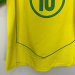 Shop 2004/06 BRAZIL RONALDINHO #10 HOME SHIRT (S) NIKE, classic football shirts, vintage football shirts & retro soccer jerseys at Cult Kits