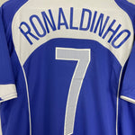 Shop 2004/06 BRAZIL RONALDINHO #7 AWAY SHIRT (M/L) NIKE, classic football shirts, vintage football shirts & retro soccer jerseys at Cult Kits