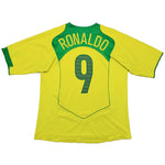 Buy 2004/06 Brazil Ronaldo 9 Home Shirt (L) Nike ~ Free worldwide shipping available ~ Authentic Vintage Football Shirts from Cult Kits