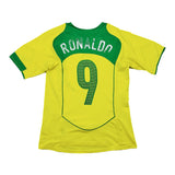 Buy 2004/06 Brazil Ronaldo 9 Home Shirt (S) Nike ~ Free worldwide shipping available ~ Authentic Vintage Football Shirts from Cult Kits