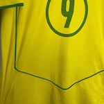 Shop 2004/06 BRAZIL RONALDO #9 HOME SHIRT (XL) NIKE, classic football shirts, vintage football shirts & retro soccer jerseys at Cult Kits