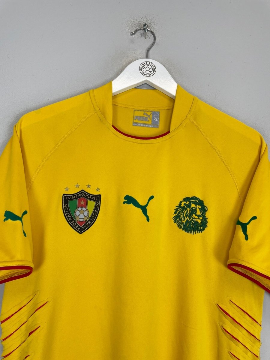 2004/06 CAMEROON AWAY SHIRT (XL) PUMA - Cult Kits - XL - Buy Vintage Football Shirts, Authentic Retro Football Shirts For Sale, Classic Football Shirts & Soccer Jersey