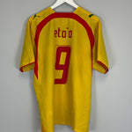 Shop 2004/06 CAMEROON ETO'O #9 AWAY SHIRT (L) PUMA, classic football shirts, vintage football shirts & retro soccer jerseys at Cult Kits