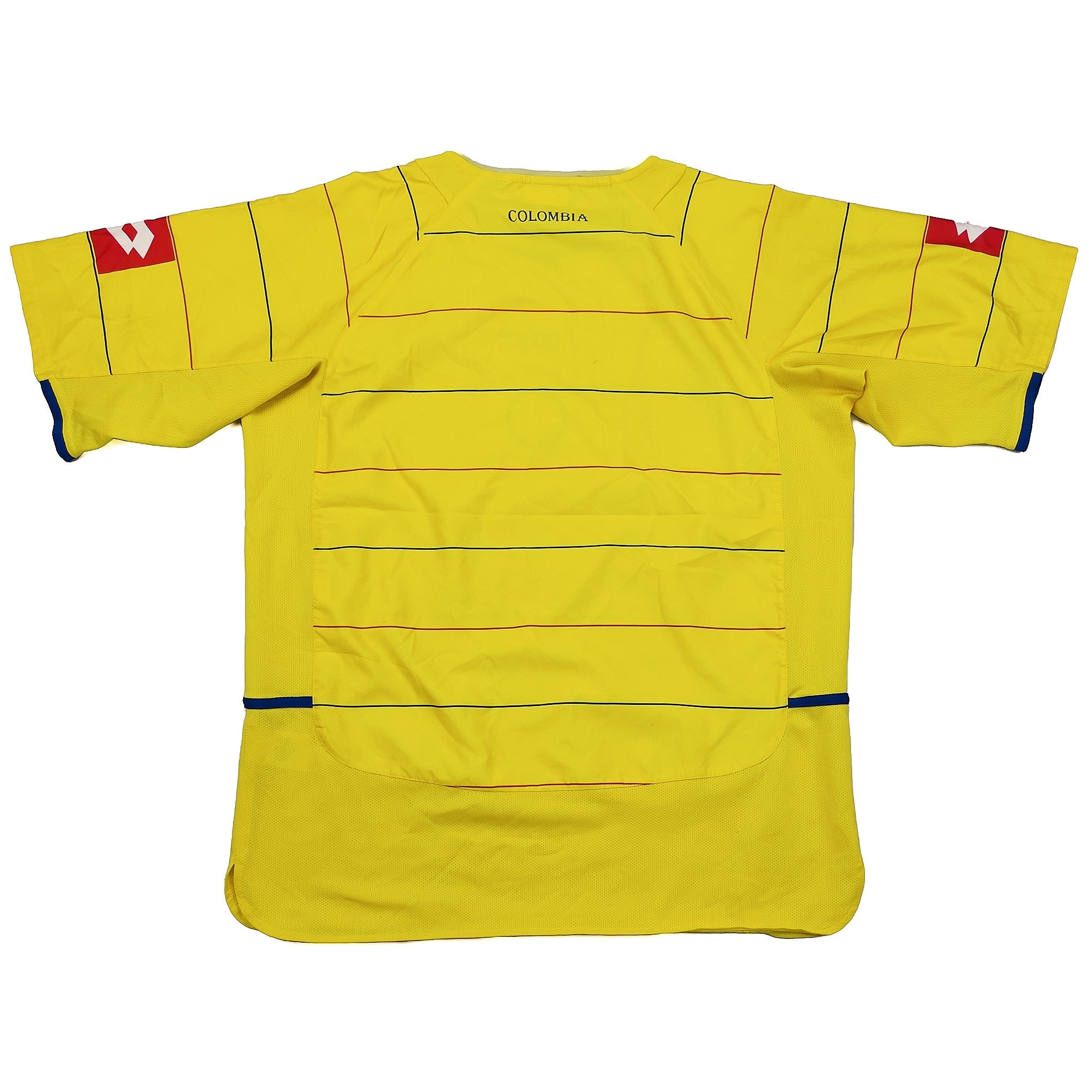 Buy 2004/06 COLOMBIA HOME SHIRT (XL) LOTTO ~ Free worldwide shipping available ~ Authentic Vintage Football Shirts from Cult Kits