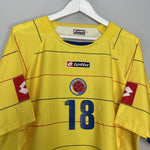 Shop 2004/06 COLOMBIA RENTERIA #18 HOME SHIRT (XL) LOTTO, classic football shirts, vintage football shirts & retro soccer jerseys at Cult Kits