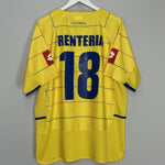 Shop 2004/06 COLOMBIA RENTERIA #18 HOME SHIRT (XL) LOTTO, classic football shirts, vintage football shirts & retro soccer jerseys at Cult Kits