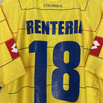 Shop 2004/06 COLOMBIA RENTERIA #18 HOME SHIRT (XL) LOTTO, classic football shirts, vintage football shirts & retro soccer jerseys at Cult Kits