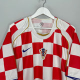 Shop 2004/06 CROATIA HOME SHIRT (XL) NIKE, classic football shirts, vintage football shirts & retro soccer jerseys at Cult Kits