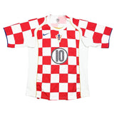 Buy 2004/06 Croatia N Kovac 10 Home Shirt (M) Nike ~ Free worldwide shipping ~ Authentic Vintage Football Shirts from Cult Kits