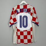 Shop 2004/06 CROATIA N.KOVAC #10 HOME SHIRT (L) NIKE, classic football shirts, vintage football shirts & retro soccer jerseys at Cult Kits