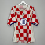 Shop 2004/06 CROATIA N.KOVAC #10 HOME SHIRT (L) NIKE, classic football shirts, vintage football shirts & retro soccer jerseys at Cult Kits