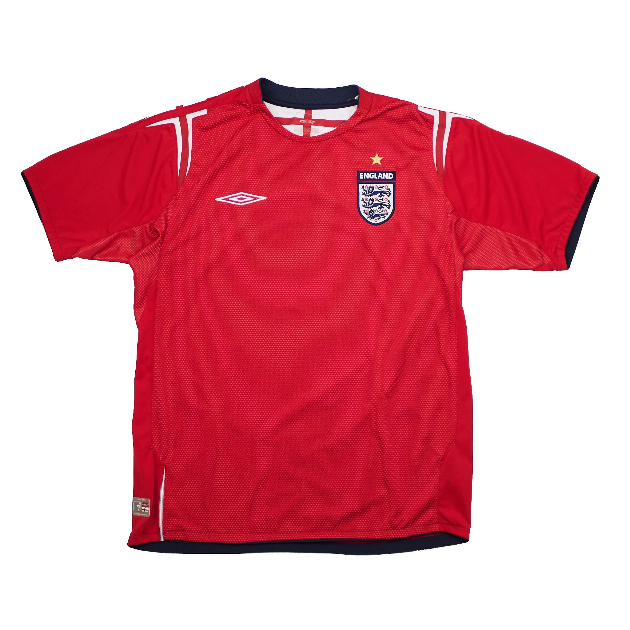 Buy 2004/06 England Away Shirt (M) Umbro ~ Free worldwide shipping ~ Authentic Vintage Football Shirts from Cult Kits