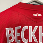 Shop 2004/06 ENGLAND BECKHAM #7 AWAY SHIRT (XL) UMBRO, classic football shirts, vintage football shirts & retro soccer jerseys at Cult Kits