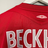 Shop 2004/06 ENGLAND BECKHAM #7 AWAY SHIRT (XL) UMBRO, classic football shirts, vintage football shirts & retro soccer jerseys at Cult Kits