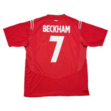 Buy 2004/06 England Beckham 7 Away Shirt (XL) Umbro ~ Free worldwide shipping ~ Authentic Vintage Football Shirts from Cult Kits