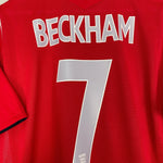 Shop 2004/06 ENGLAND BECKHAM #7 AWAY SHIRT (XL) UMBRO, classic football shirts, vintage football shirts & retro soccer jerseys at Cult Kits