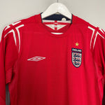 Shop 2004/06 ENGLAND L/S AWAY SHIRT (S) UMBRO, classic football shirts, vintage football shirts & retro soccer jerseys at Cult Kits