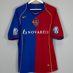 Shop 2004/06 FC BASEL HOME SHIRT (M) NIKE, classic football shirts, vintage football shirts & retro soccer jerseys at Cult Kits